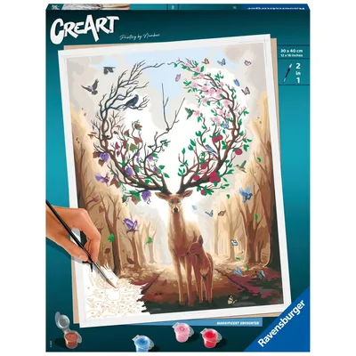 Ravensburger - CreArt Книга для рисования Волшебный олень 202737