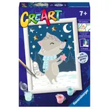 Ravensburger - CreArt Книга для рисования Барсук среди звезд 202119 / артикул 202119 / GTIN 4005556202119 — фото 1