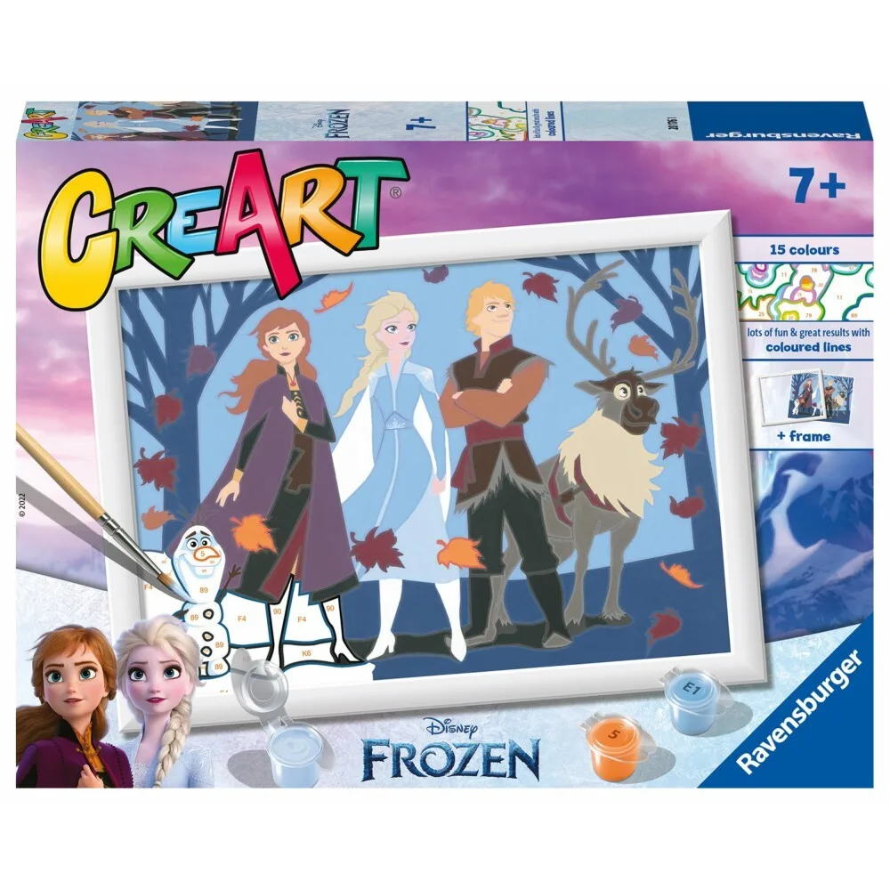 Ravensburger - CreArt Раскраска Frozen: Лучшие друзья 201761 / артикул 201761 / GTIN 4005556201761