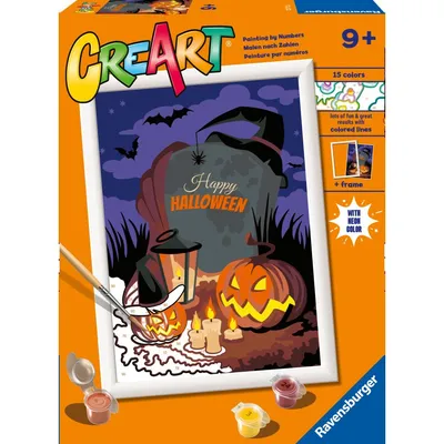 Картина по номерам Ravensburger CreArt 237135 Настроение Хэллоуина 237135