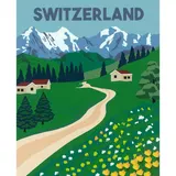 Картина по номерам Ravensburger CreArt 235360 Швейцарский пейзаж 235360 — фото 2