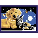 Ravensburger - CreArt Книжка-раскраска Собака и кошка ночью 200450 / артикул 200450 / GTIN 4005556200450 — фото 2