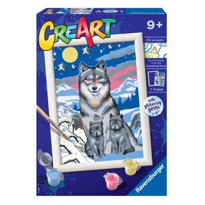 Ravensburger - CreArt Картина Волк 200443