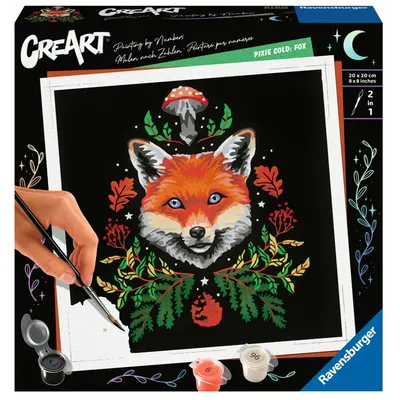 Картина по номерам Ravensburger CreArt Pixie Cold 235117 Лис 235117