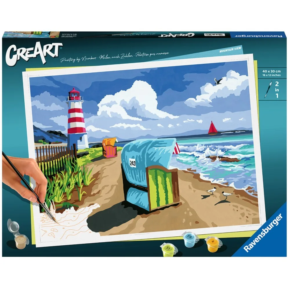 Ravensburger - CreArt Книга для рисования Балтийское море 235470 / артикул 235470 / GTIN 4005556235476