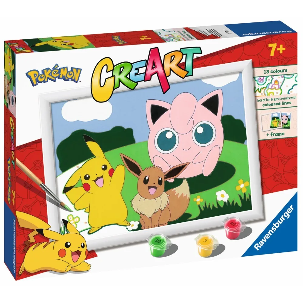 Ravensburger - CreArt Pokemon книга для рисования 235711 / артикул 235711 / GTIN 4005556235711