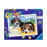 Ravensburger - CreArt Щенок Джек Рассел Живопись 289394 / артикул 289394 / GTIN 4005556289394 — фото 1