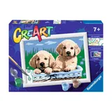 Ravensburger - CreArt Детская книжка-раскраска Щенки 289318 / артикул 289318 / GTIN 4005556289318 — фото 1