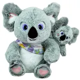 TM Toys DKO0373 — Интерактивная мягкая игрушка Huggy Luv Мама-коала Мокки и малыш Лулу DKO0373 — фото 2