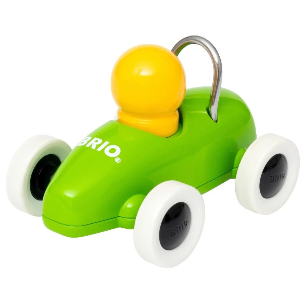Brio - Зеленая гоночная машина Auto Pull and Release 30306 / артикул 30306 A / GTIN 7312350303063