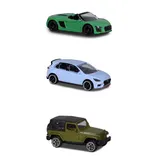 Majorette - Набор из 3 металлических машинок 2052270SPL 01 / артикул 2052270SPL 01 / GTIN 3467452070888 — фото 1