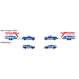 Majorette - Металлический автомобиль с прицепом + гонщик Ford 2053111 02 / артикул 2053111 02 / GTIN 3467452065327 — фото 3