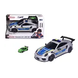Полицейская машина Majorette Porsche 2058199 911 GT3 RS с машинкой 2058199 — фото 1
