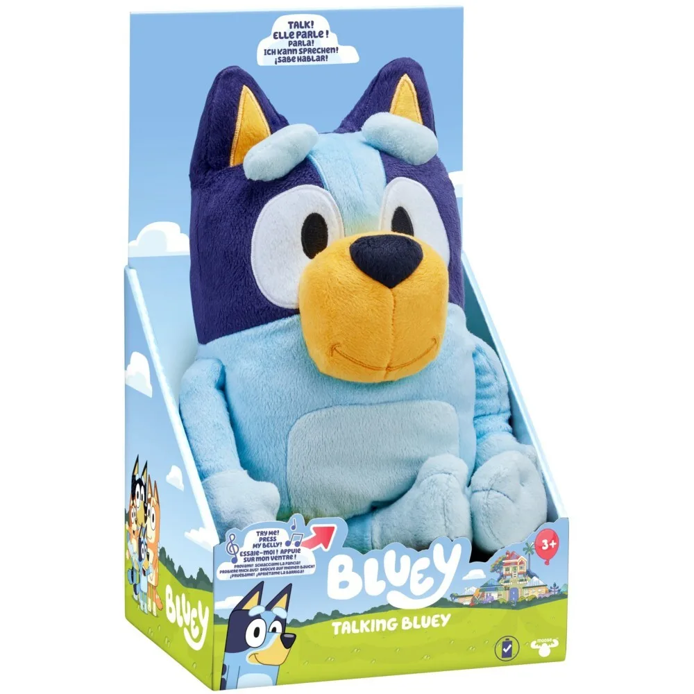 Bluey Blue - Интерактивная собака-талисман Bluey 33 см BLU17632 / артикул BLU17632 / GTIN 630996176320