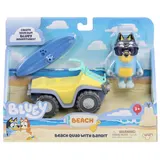 TM Toys BLU17549 — Игровой набор «Пляжная машина» с фигуркой Блуи BLU17549 — фото 1