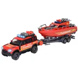 Majorette - Спасательная машина Land Rover с прицепом и лодкой Свет и звук 33,5 см 3716001 / артикул 3716001 / GTIN 3467452073612 — фото 2
