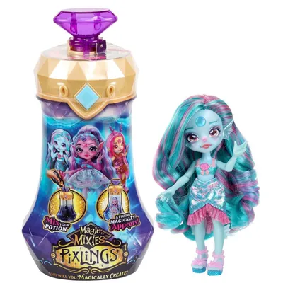 Magic Mixies Pixlings - Кукла-русалка Марена (голубая) PIX14872