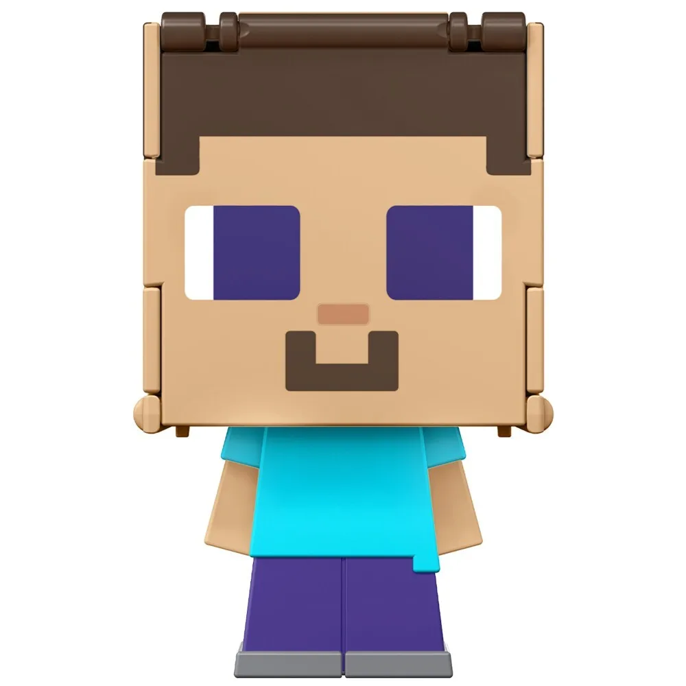 Minecraft - фигурка Стива с трансформацией 2в1 HTL44 / артикул HTL43 HTL44 / GTIN 194735193356
