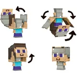 Minecraft - фигурка Стива с трансформацией 2в1 HTL44 / артикул HTL43 HTL44 / GTIN 194735193356 — фото 2