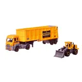 Matchbox - Транспортное средство Ford Cargo + автомобиль HLM81 / артикул GBK70 HLM81 / GTIN 887961716740 — фото 1