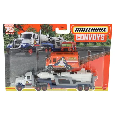 Matchbox - Транспортное средство космической ракеты + автомобиль HXY20