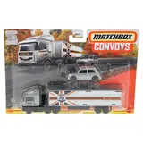 Matchbox - Транспортное средство MBX Cabover + автомобиль HLM83 / артикул GBK70 HLM83 / GTIN 887961716740 — фото 3