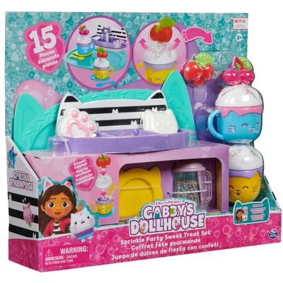 Spin Master 36237 20142391 — Кухонный набор: поднос с чашками Кукольный домик Габби 20142391