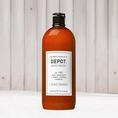 Шампунь против перхоти Depot  102 - шампунь против перхоти и себорегулирующий для мужчин, 1000 мл