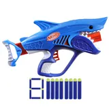 Hasbro F8645 — Бластер Nerf Elite Junior «Wild Sharkfire» со стрелами F8645 — фото 2