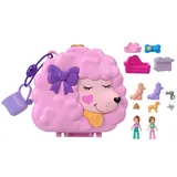 Polly Pocket - Пудель салон красоты Компактный набор 2 куклы + аксессуары HKV35 / артикул FRY35 HKV35 / GTIN 194735109135 — фото 2
