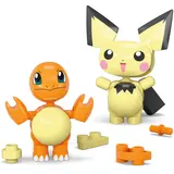 MEGA Pokemon - Покебол Чармандер и Пичу 2шт Строительные блоки 40 элементов. HXP13 / артикул HXP11 HXP13 / GTIN 194735235759 — фото 3