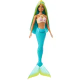 Barbie - Кукла-русалка с голубым хвостом HRR03 / артикул HRR02 HRR03 / GTIN 194735183647 — фото 4