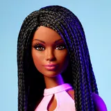 Barbie Signature Looks - Кукла с косичками в розовом наряде HRM13 / артикул GXB28 HRM13 / GTIN 194735180691 — фото 6