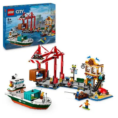 LEGO City - Морской порт с грузовым кораблем 60422