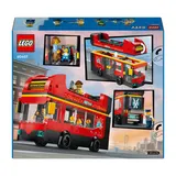 Конструктор LEGO City 60407 Красный двухэтажный автобус — фото 4
