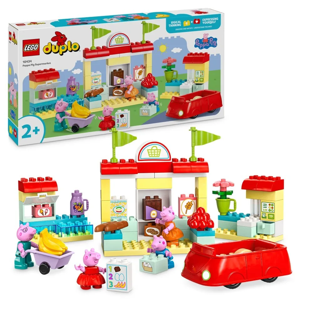 LEGO DUPLO Пеппа - Пеппа и супермаркет 10434 / артикул 10434 / GTIN 5702017583983
