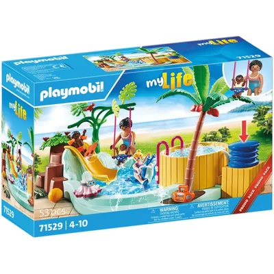 Playmobil - My Life Детский бассейн с джакузи 71529
