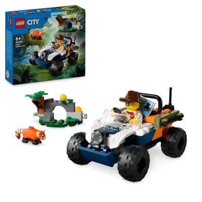 LEGO City - Квадроцикл исследователя джунглей с красной пандой 60424
