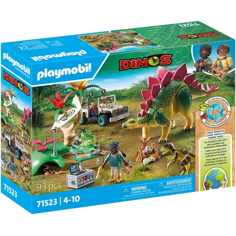 Playmobil Dinos 71523 Исследовательский лагерь с динозаврами 93 детали