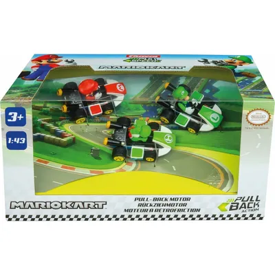 Carrera Pull & Speed - 3 Nintendo Mario Kart 3-pack 13010