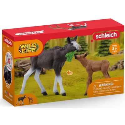 Schleich S 42629 — Семья лосей — Wild Life