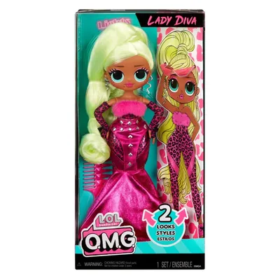 L.O.L. SURPRISE - Кукла LOL O.M.G. Lady Diva + аксессуары 591597