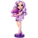 Rainbow High - кукла Shiny Violet Willow (фиолетовая) + питомец и слизь 120223 / артикул 120209 120223 / GTIN 035051120223 — фото 3