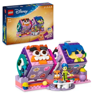LEGO Disney - В твоей голове не поместится 2 - кубика эмоций 43248