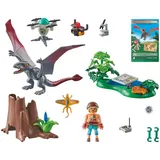 Playmobil Dinos 71525 Исследовательская станция диморфодонов 49 деталей — фото 2