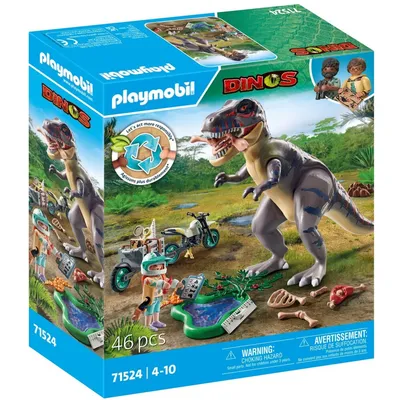 Playmobil Dinos 71524 В поисках тираннозавра 46 деталей