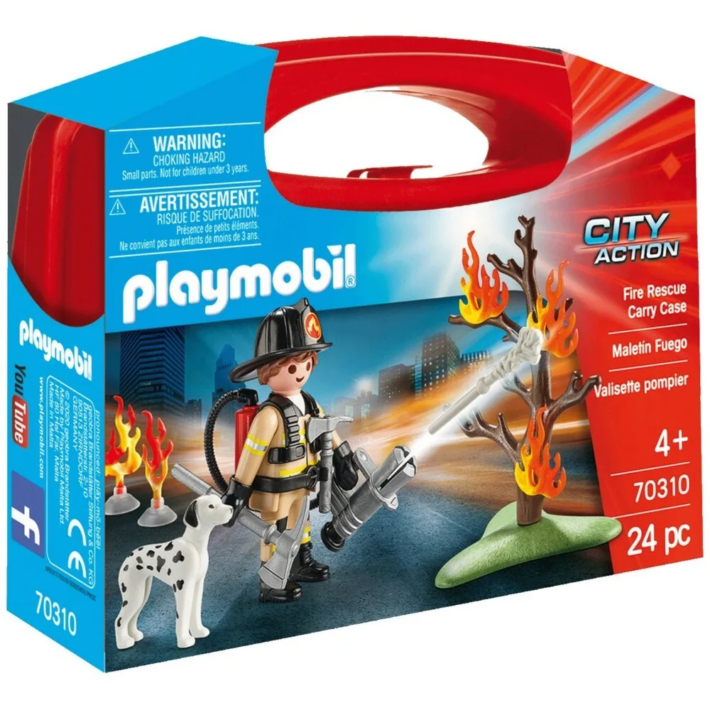 Playmobil - City Action Box Fireman 70310 / артикул 70310 / GTIN 4008789703101