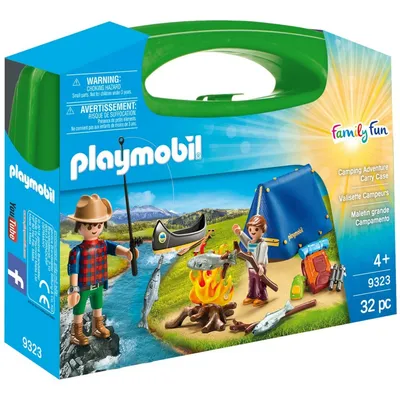 Playmobil - Коробка для кемпинга "Семейное веселье" 9323