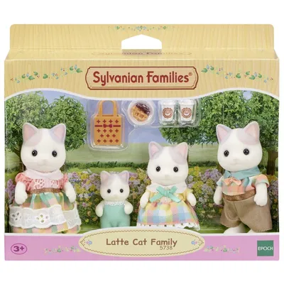 Epoch 5738 — Sylvanian Families «Семья кошек цвета латте» 5738