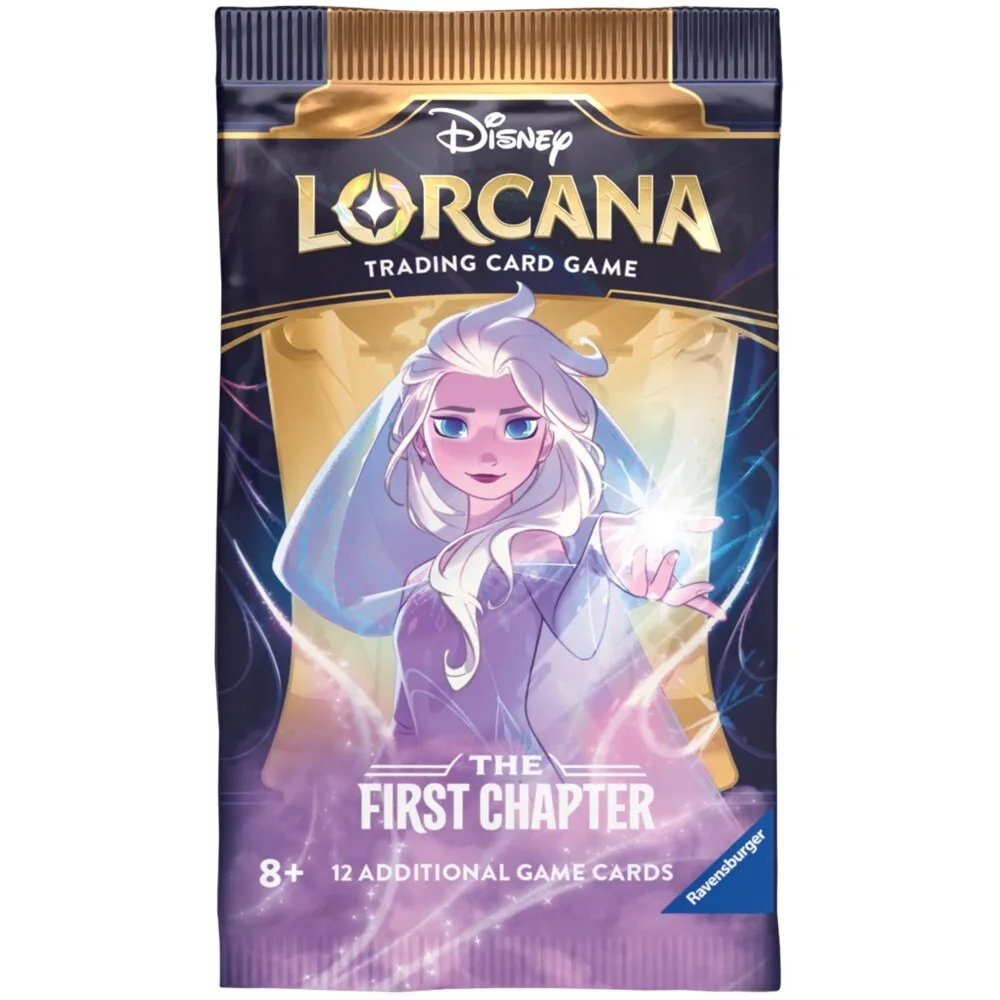 Disney Lorcana TCG - The First Chapter Booster 12 карт (случайный рисунок) 98171 / артикул 98171 / GTIN 4050368981714